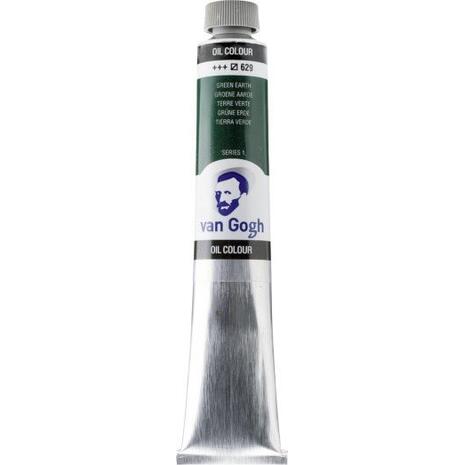 Χρώμα λαδιού Talens Van Gogh 60ml No629 Green Earth (series 1)